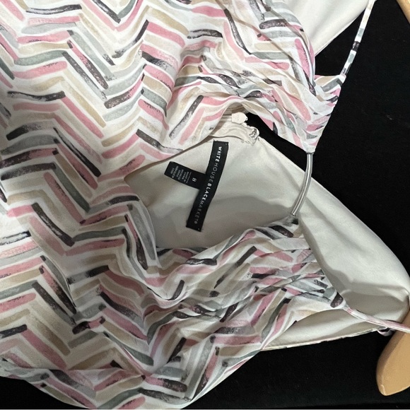 White House Black Market MAXI sheer dress size 8 LN - Picture 6 of 6